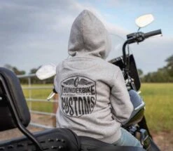 Thunderbike Kids Hoodie New Custom Grau -Thunderbike 19 00 1013v 4