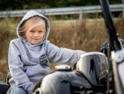 Thunderbike Kids Hoodie New Custom Grau -Thunderbike 19 00 1013v 5