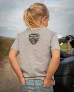 Thunderbike Kids T-Shirt Boneracer Grau 9 Thunderbike Kids T-Shirt Boneracer Grau -Thunderbike 19 01 1153v 2a