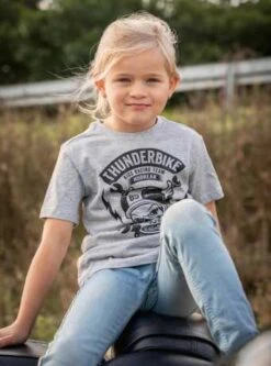 Thunderbike Kids T-Shirt Boneracer Grau 11 Thunderbike Kids T-Shirt Boneracer Grau -Thunderbike 19 01 1153v 4