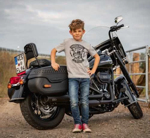 Thunderbike Kids T-Shirt Boneracer Grau 8 Thunderbike Kids T-Shirt Boneracer Grau – Bild 6