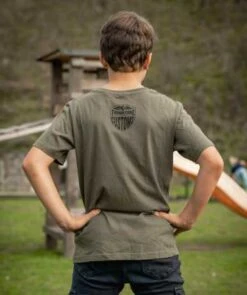 Thunderbike Kids T-Shirt Boneracer Olive -Thunderbike 19 01 1154v 2a