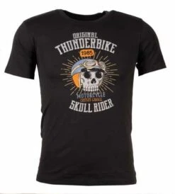 Thunderbike Kinder T-Shirt Skull Rider Schwarz