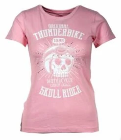 Thunderbike Kinder T-Shirt Skull Rider Rosa