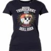 Thunderbike Kinder T-Shirt Girl Skull Rider Blau -Thunderbike 19 01 1359a1
