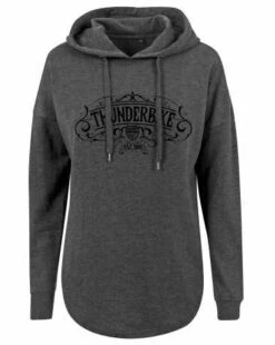 Thunderbike Damen Hoodie Original Grau