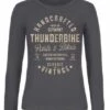 Thunderbike Damen Longsleeve Handcrafted Grau -Thunderbike 19 10 1423 11