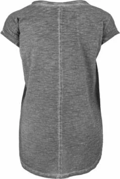 Thunderbike Damen T-Shirt Grunge Skull Grau -Thunderbike 19 11 1133 22