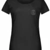 Thunderbike Damen T-Shirt Original Schwarz -Thunderbike 19 11 1221v muster2