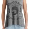 Thunderbike Damen Tank Top Helmet Skull Grau -Thunderbike 19 11 1303v1