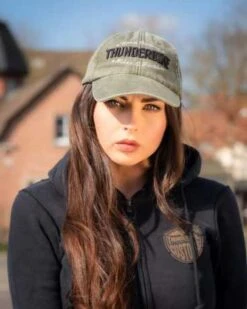 Thunderbike Damen Zip Hoodie Original Schwarz -Thunderbike 19 20 1221v 3