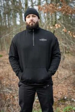 Thunderbike Troyer 1/4 Zip Sweater Schwarz -Thunderbike 19 30 1191v 11