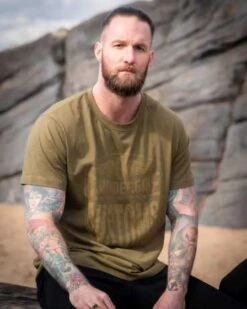 Thunderbike T-Shirt New Custom, Oliv -Thunderbike 19 31 1014v 5