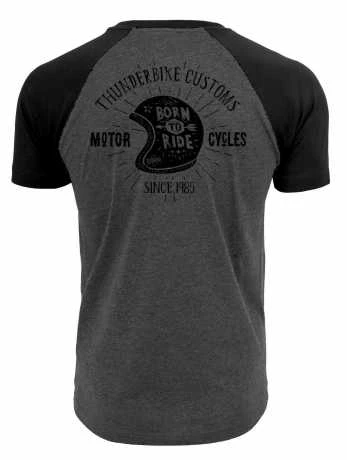 Thunderbike T-Shirt Flying Pan, Grau 4 Thunderbike T-Shirt Flying Pan, Grau – Bild 2