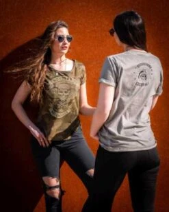 Thunderbike T-Shirt US Flag, Grau 12 Thunderbike T-Shirt US Flag, Grau -Thunderbike 19 31 1043v 3