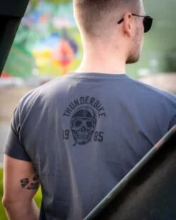 Thunderbike T-Shirt Ride Till Death Grau -Thunderbike 19 31 1243v 2
