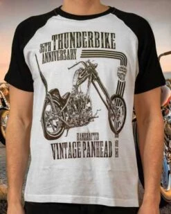 Thunderbike T-Shirt 35th Anniversary Weiß/schwarz -Thunderbike 19 31 1322v 31