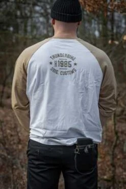 Thunderbike Longsleeve Handcrafted Weiß/beige -Thunderbike 19 31 1422v 21