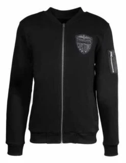 Thunderbike Zip Sweatshirt New Custom, Schwarz