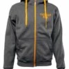 Thunderbike Zip Hoodie Flying Custom Grau/orange -Thunderbike 19 40 1263v1