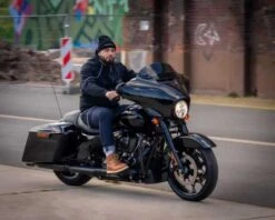 Thunderbike Zip Hoodie Flying Spark Plug Schwarz/grau -Thunderbike 19 40 1281v 2