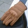 Thunderbike Motorcycle Handschuhe Cognac Braun -Thunderbike 19 70 130v2
