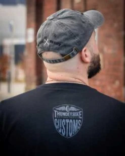 Thunderbike Baseball Cap Authentic Garage Grau -Thunderbike 19 80 1183 2