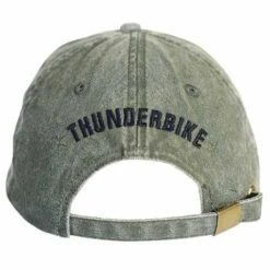 Thunderbike Baseball Cap Customs Olive -Thunderbike 19 80 1194 b