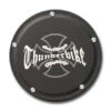 Kupplungsdeckel Thunderbike Schwarz Matt Eloxiert -Thunderbike 22 72 450 14