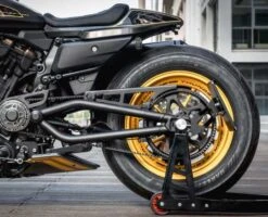 Schwingenachs Cover Schwarz -Thunderbike 22 85 100 2