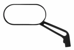 Spiegel Set Oval Schwarz -Thunderbike 23 99 1055 21