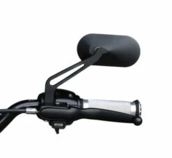 Spiegel Set Oval Schwarz -Thunderbike 23 99 1055 41