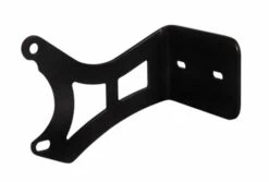 Seitlicher Kennzeichenhalter Medium Schwarz Matt