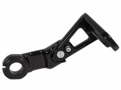 Seitlicher Kennzeichenhalter Alu Medium Schwarz