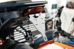 Kennzeichenhalter Alu Schwarz Matt 11 Kennzeichenhalter Alu Schwarz Matt -Thunderbike 28 84 010 5