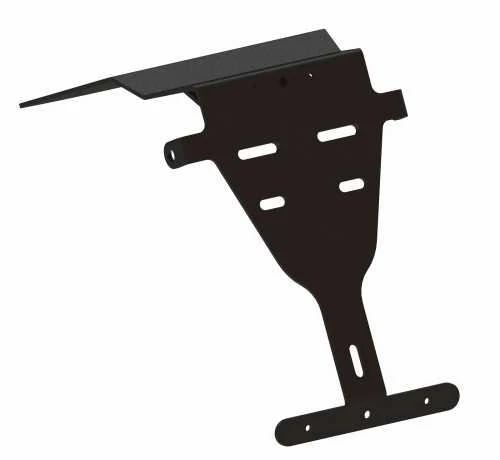 Kennzeichenhalter Alu Schwarz Matt 3 Kennzeichenhalter Alu Schwarz Matt