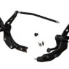 Fußrasten Vorverlegungskit Schwarz -Thunderbike 31 74 132 thunderbike22