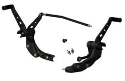 Fußrasten Vorverlegungskit Schwarz