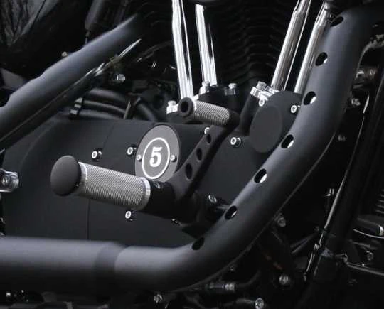 Fußrastenanlage Base Alu Schwarz 7 Fußrastenanlage Base Alu Schwarz – Bild 5