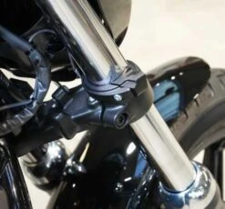 Blinker Set Quick-Stripe 41mm Dark Schwarz -Thunderbike 41 99 1570 33