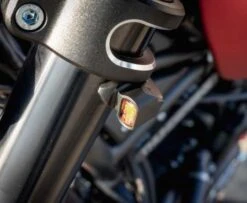 Blinker Set Quick-Stripe 54mm Dark Schwarz -Thunderbike 41 99 1610 43