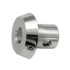 Blinkeradapter Alu Poliert