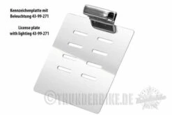 Nummernschildbeleuchtung Chrom -Thunderbike 43 99 271 210
