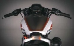 Lenker Clip-On Tieferlegung Schwarz 7 Lenker Clip-On Tieferlegung Schwarz -Thunderbike 50 74 010 22