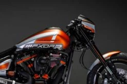 Lenker Clip-On Tieferlegung Schwarz 8 Lenker Clip-On Tieferlegung Schwarz -Thunderbike 50 74 010 32