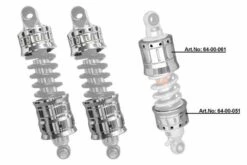 Stoßdämpferkappen Classic Alu Poliert