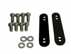 Frontfender Höherlegung Schwarz