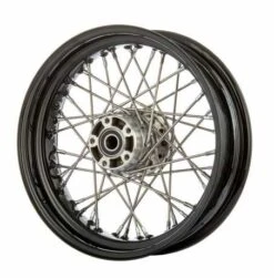 Umbau Hinterrad Umspeichen Auf 6x18 Schwarz