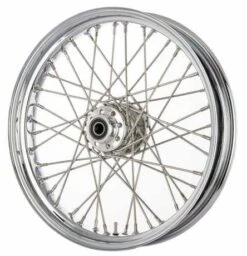 Umbau Vorderrad Umspeichen Auf 3,5x21 VA Poliert